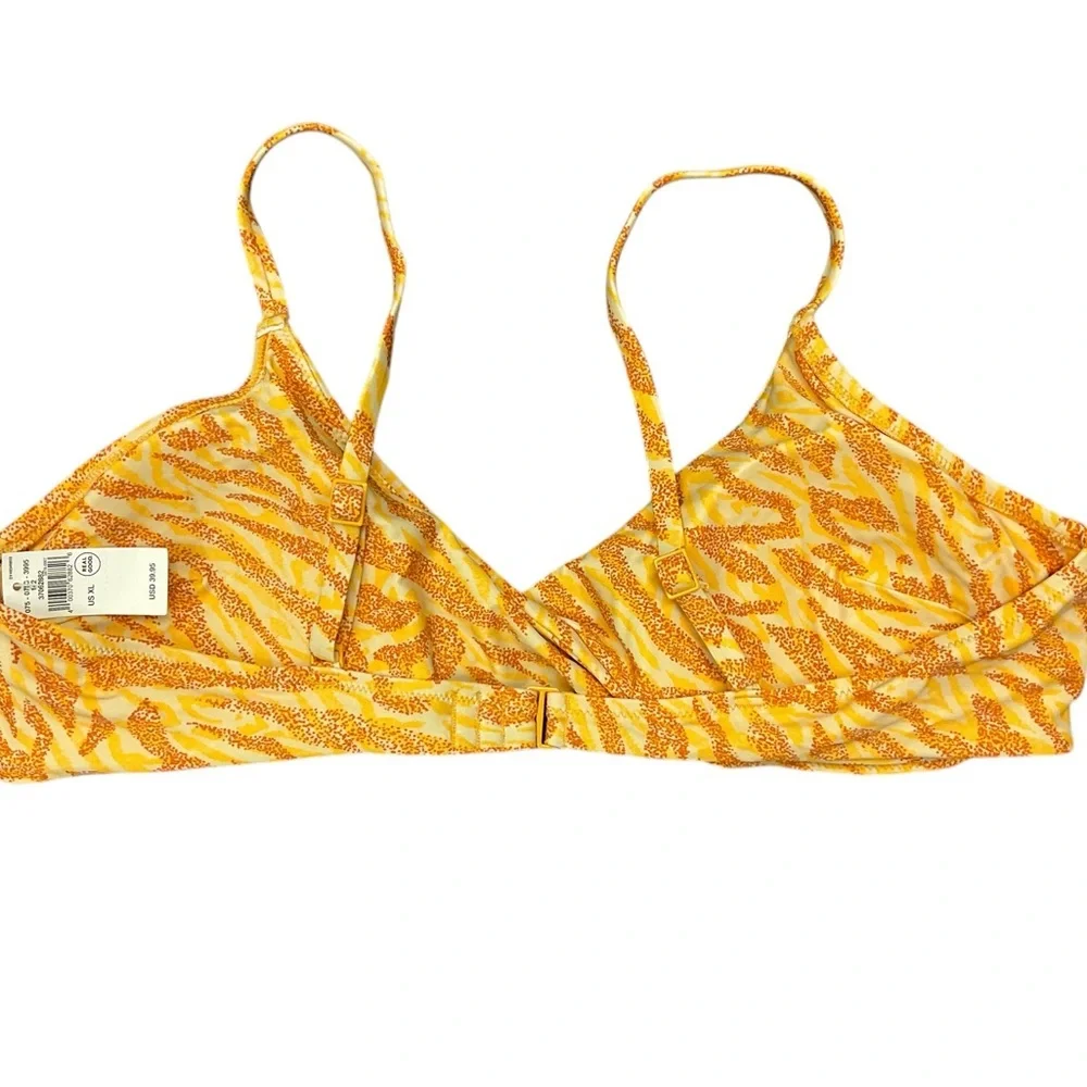 Aerie Twist Scoop Neck Bikini Top Sz XL_5